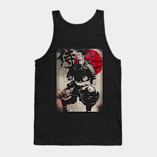 Samurai Japanese Style Manga Bushido Tank Top